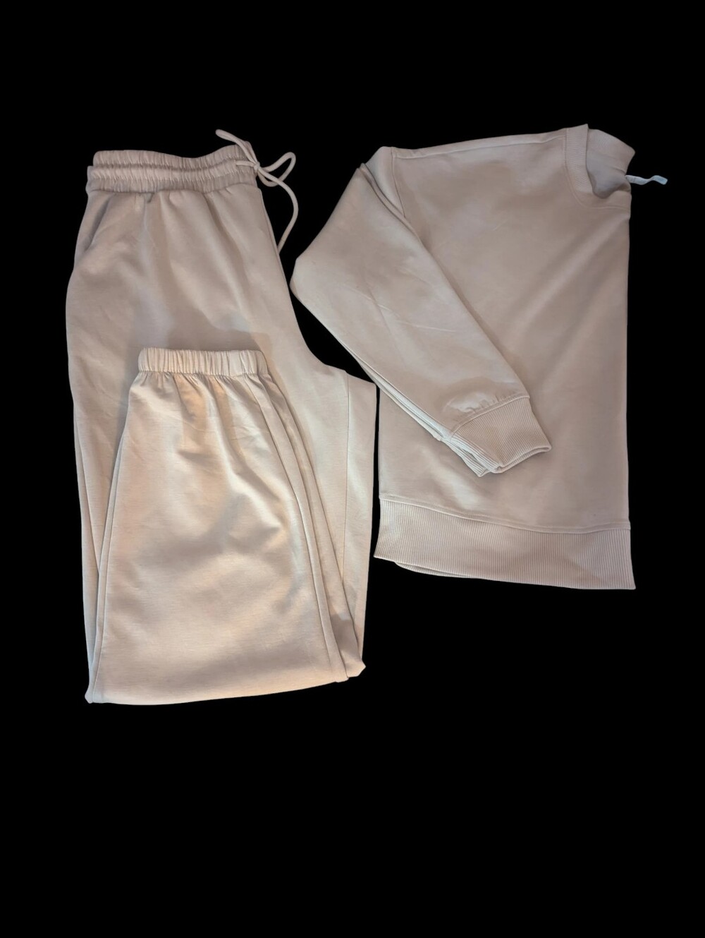 Marika Abby Crewneck Sweatshirt & Jogger Set, Large